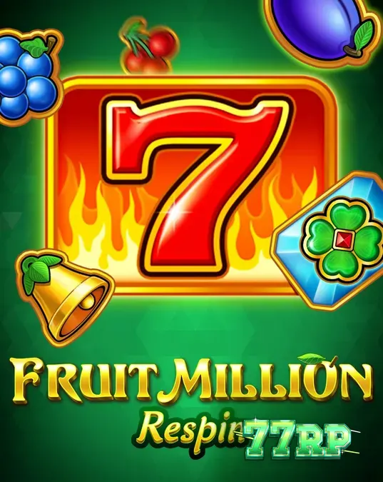 Tampilan visual slot Fruit Million Respin dengan simbol buah klasik